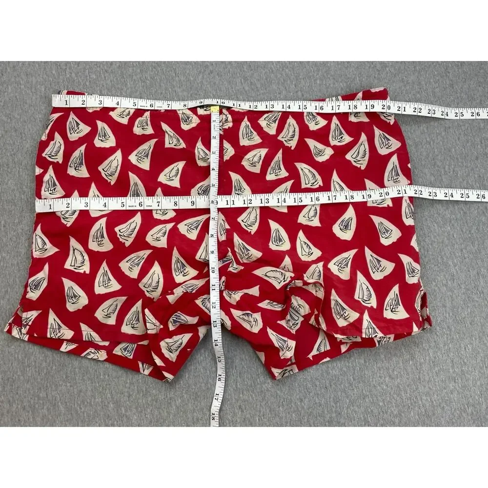 Polo Sport Ralph Lauren Swim Trunks Mens Medium Sailboat Mesh Lined 4